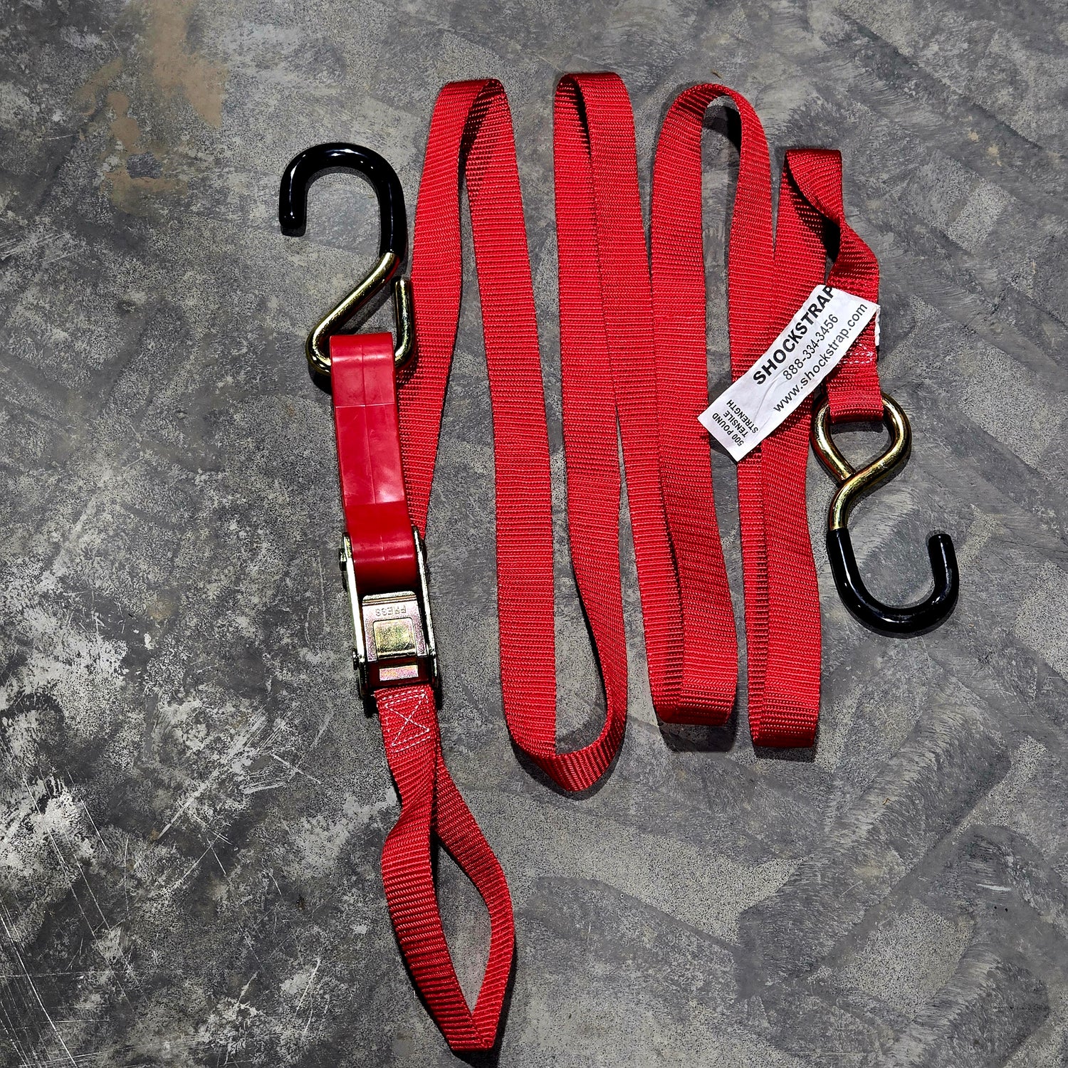 ShockStrap® Cambuckle Strap Kit – Adjustable Heavy-Duty Tie-Down System (2 Pack)