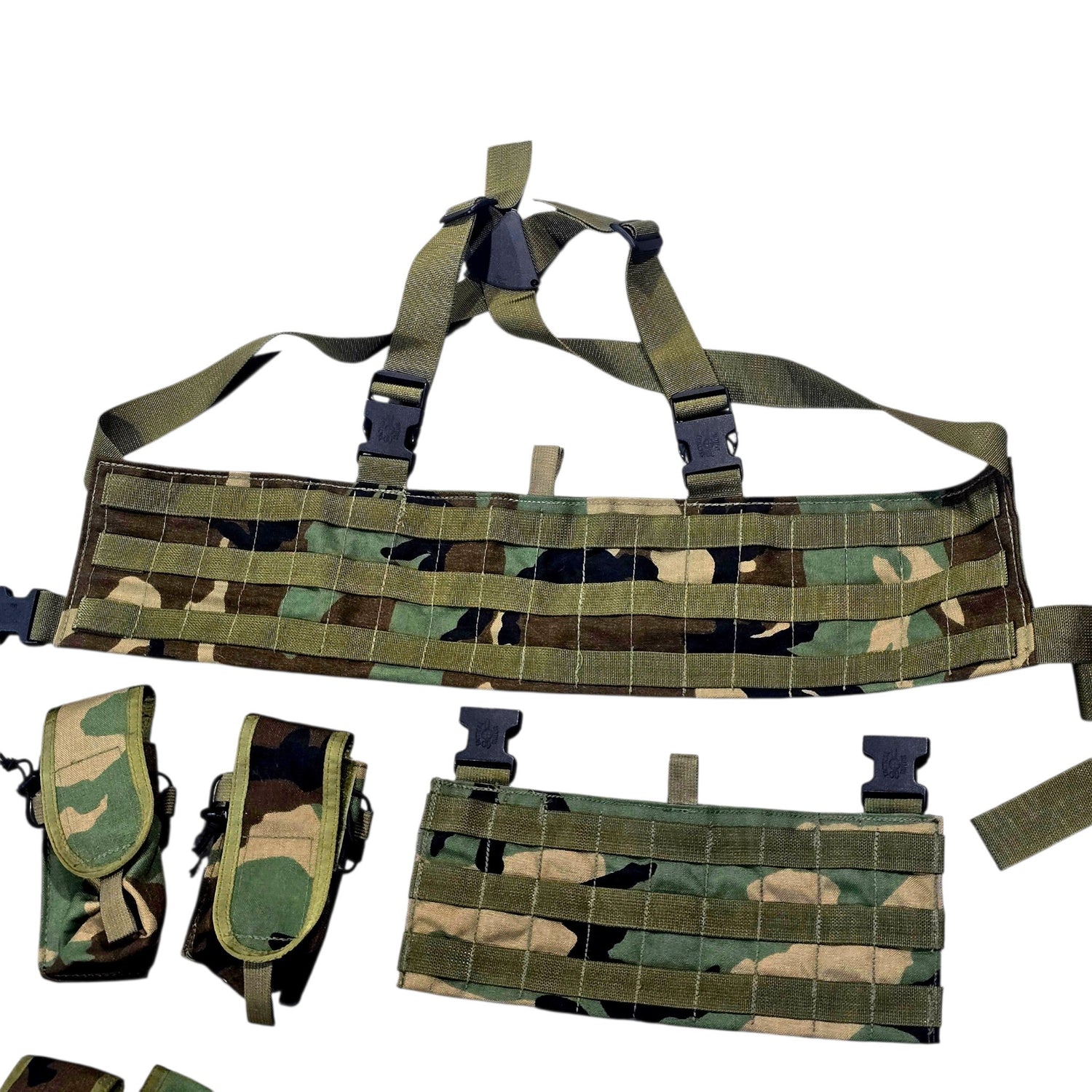 Tactical Tailor Ranger RACK Complete Set – M81 Woodland – New / Collector Grade