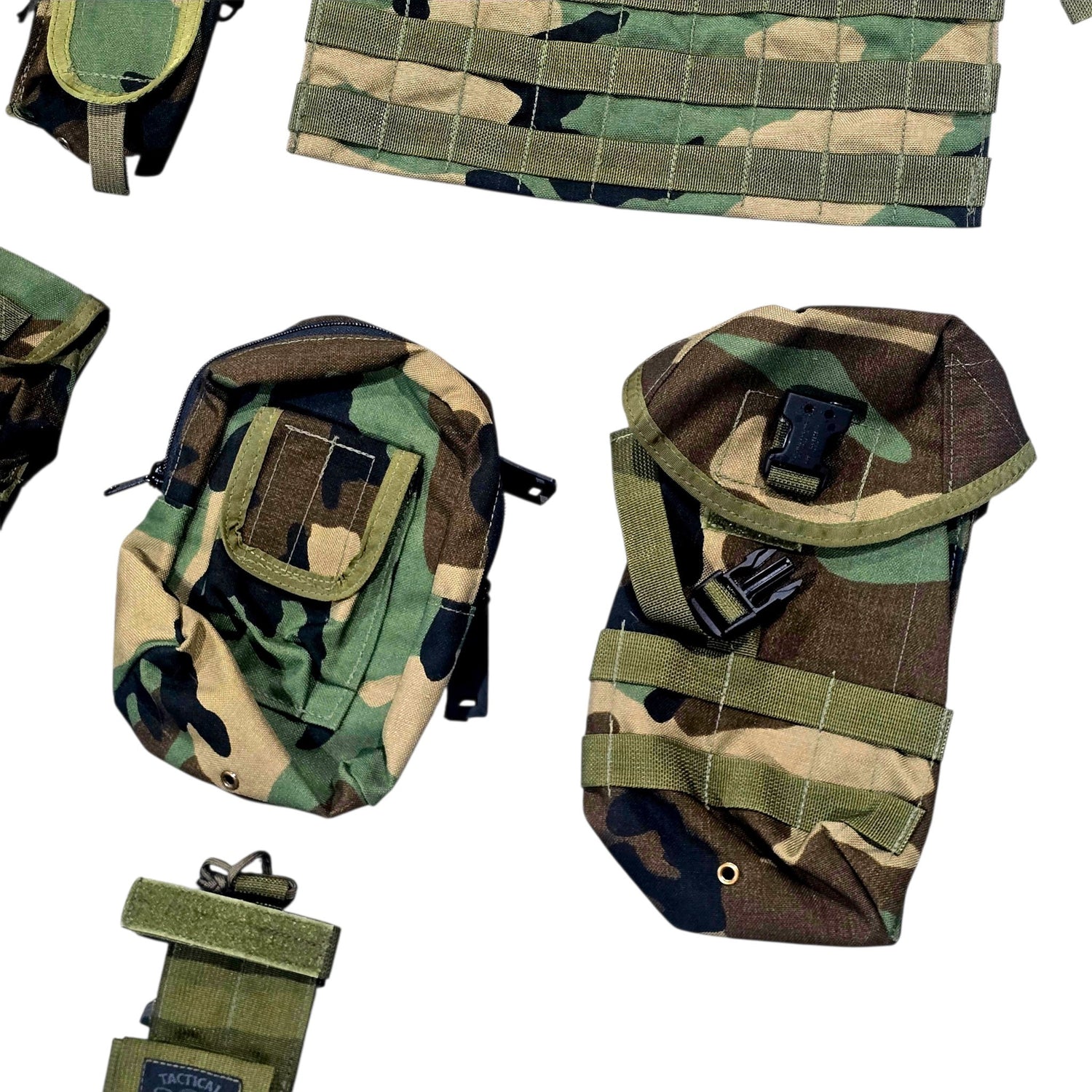 Tactical Tailor Ranger RACK Complete Set – M81 Woodland – New / Collector Grade