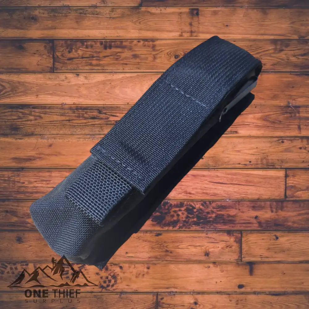 Black Small Vertical General Purpose Pouch Resilience Tactical