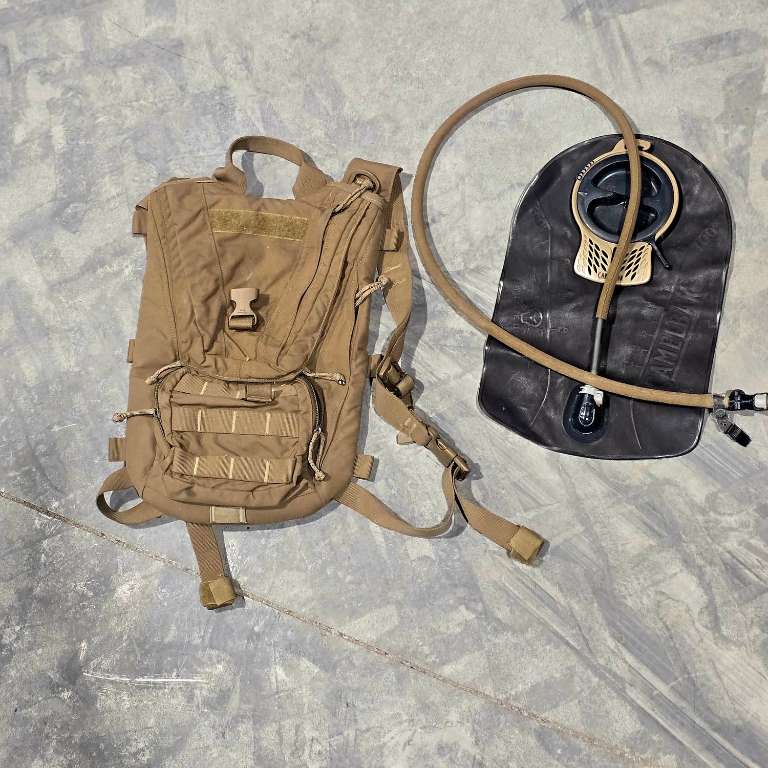 onethiefsurplus Backpack USMC FILBE Hydration Pack and Bladder Bundle