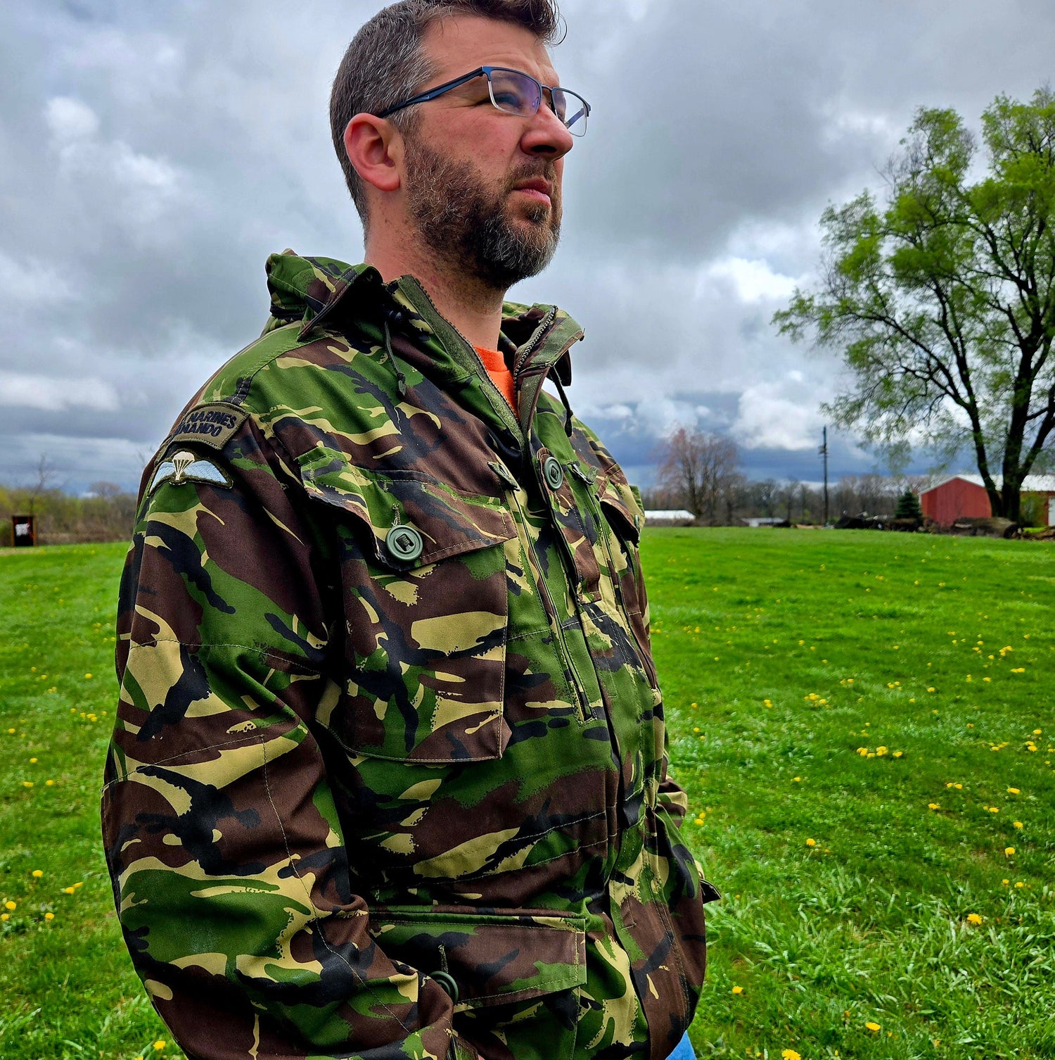 onethiefsurplus British Woodland DPM Windproof Combat Smock W/ Hood