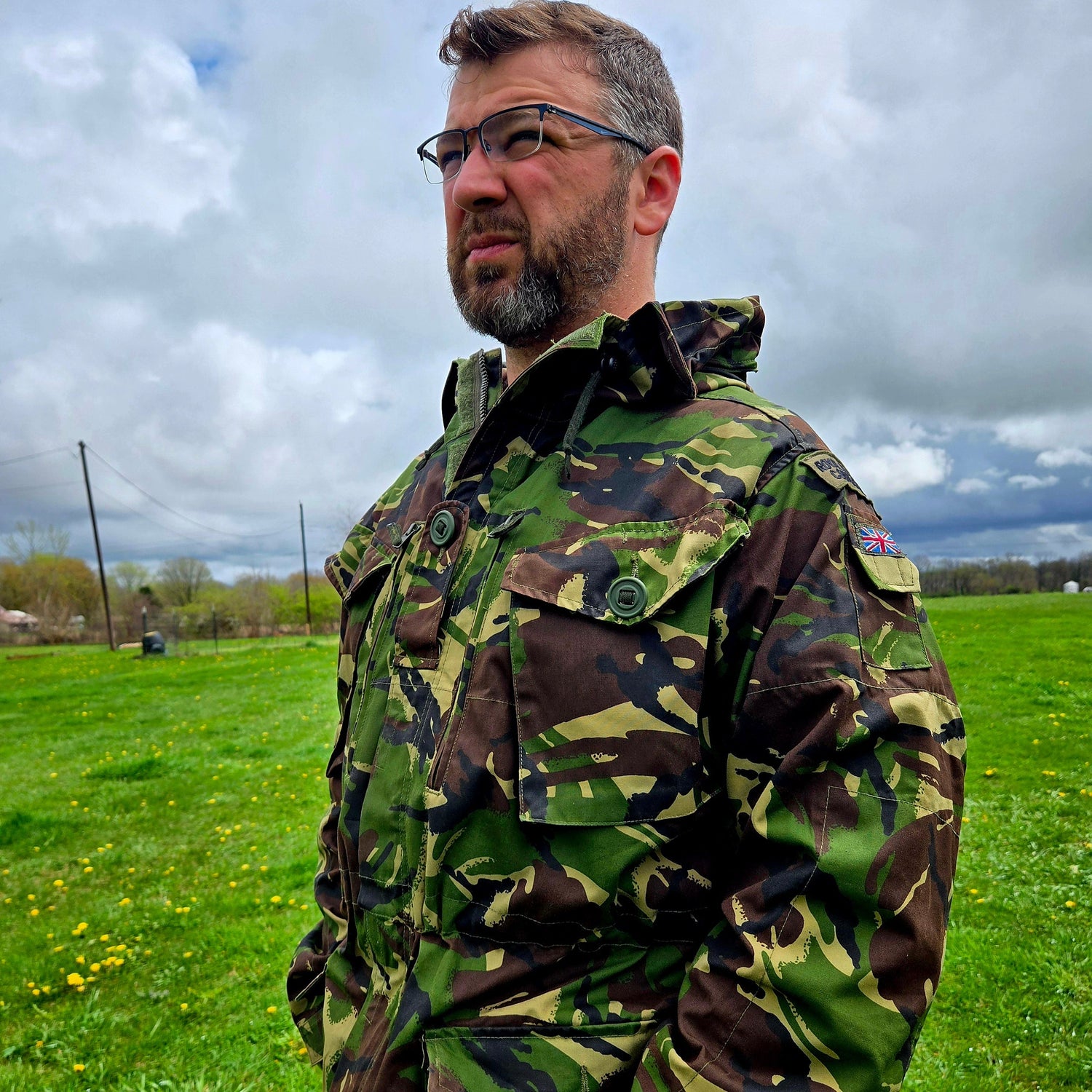 onethiefsurplus British Woodland DPM Windproof Combat Smock W/ Hood
