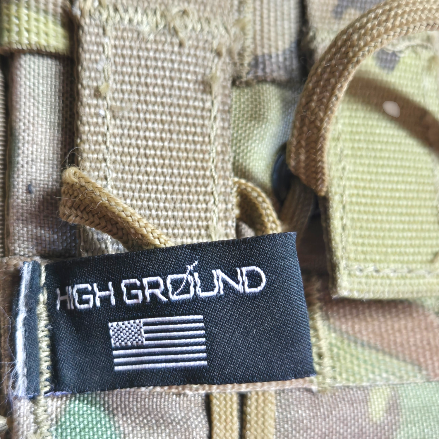 onethiefsurplus Camping & Hiking High Ground Gear Single-Hand, Drop-Down PRC-163 Pouch