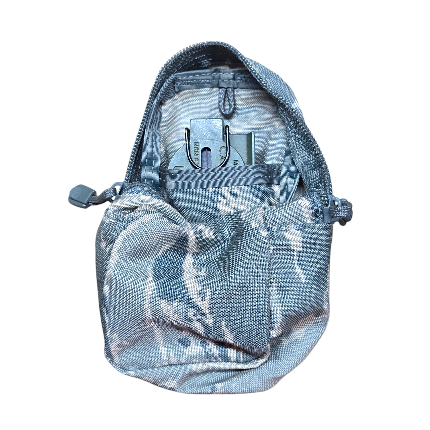 onethiefsurplus Camping & Hiking Medium Zippered General Purpose Pouch (Various Camo Patterns)