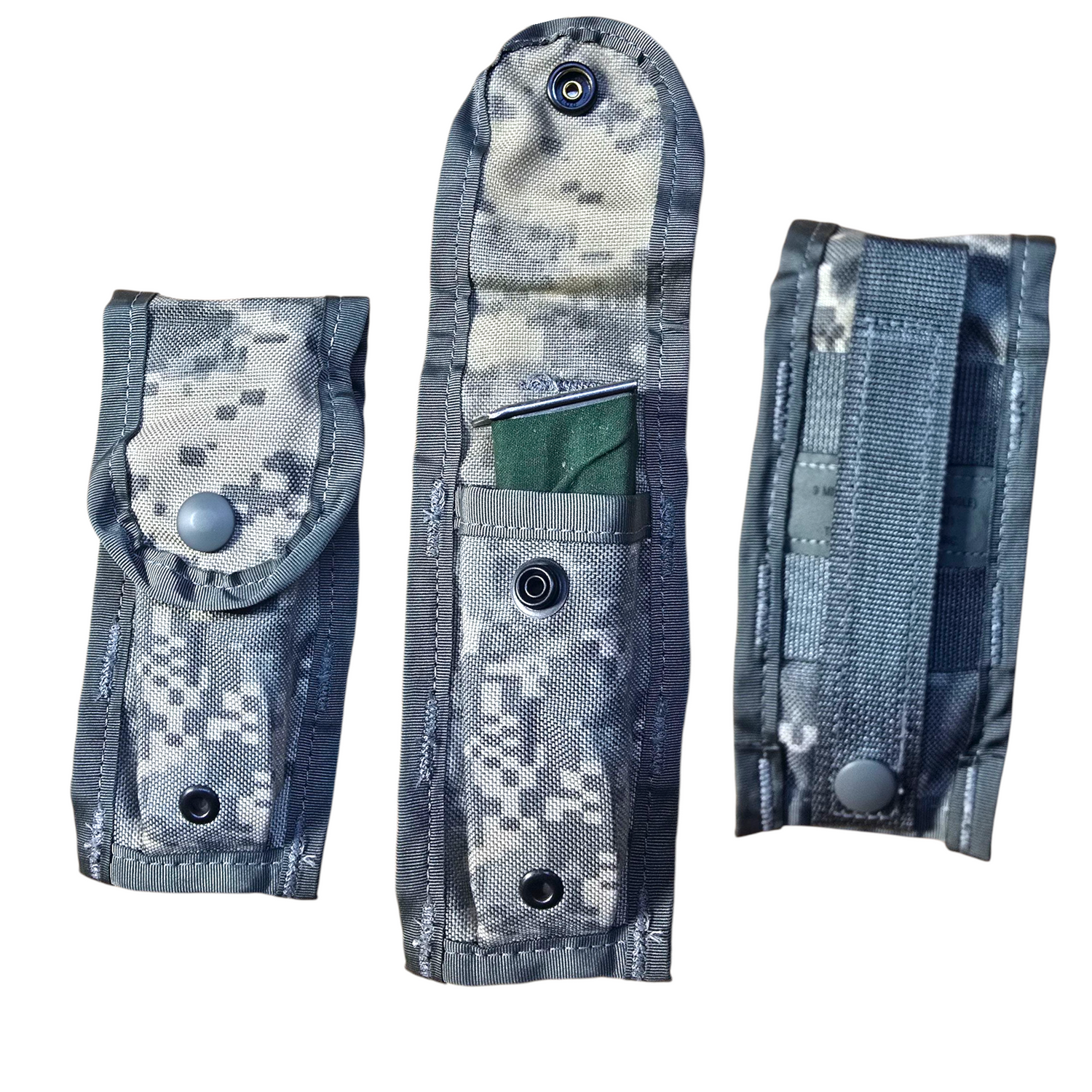 onethiefsurplus Camping & Hiking MOLLE II Single 9mm Magazine Pouch (Set of TWO)
