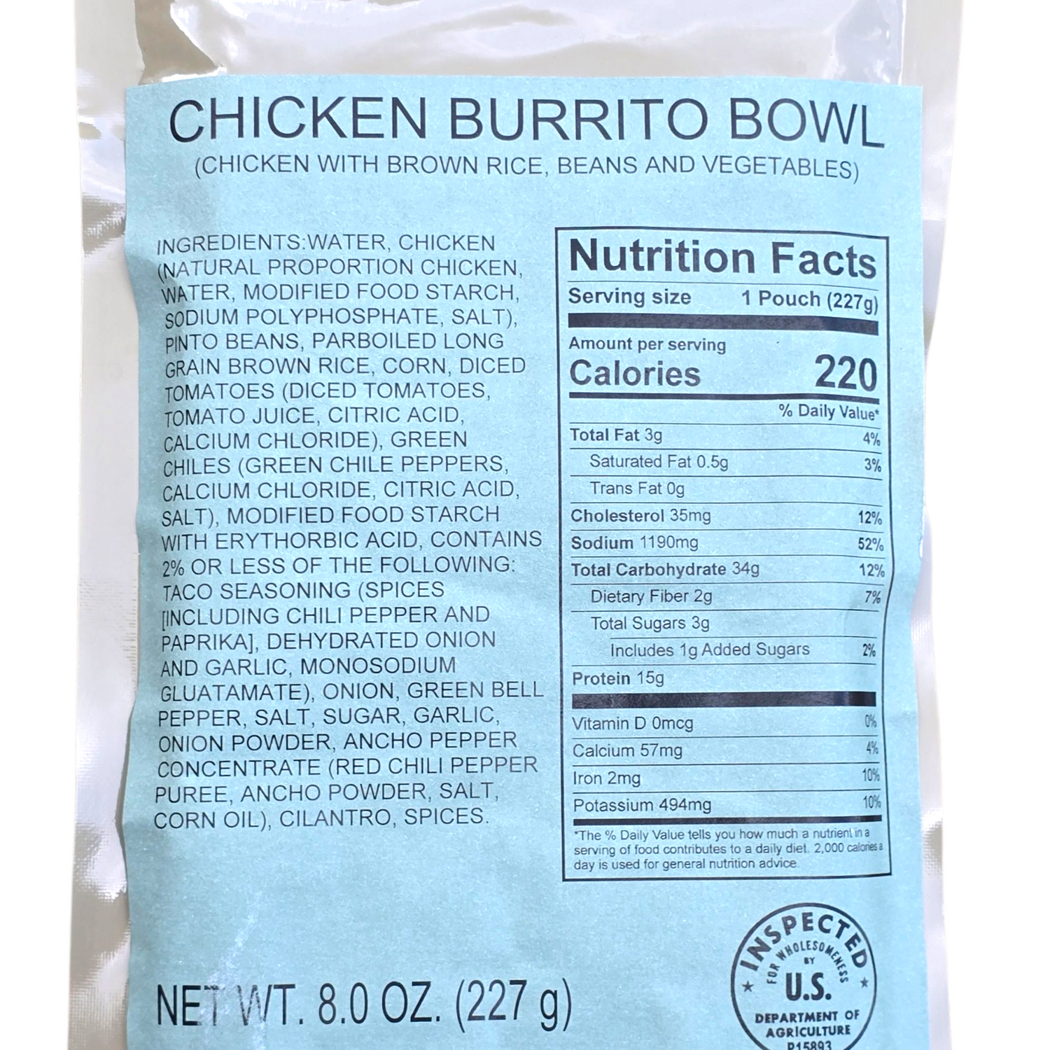 onethiefsurplus Camping & Hiking MRE Entree