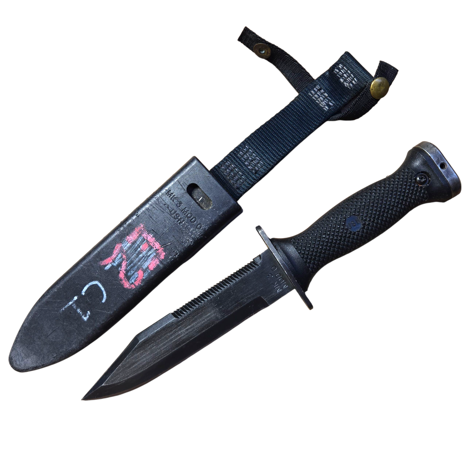 onethiefsurplus Camping & Hiking Navy SEAL/SOCOM Surplus MK3 Dive Knife