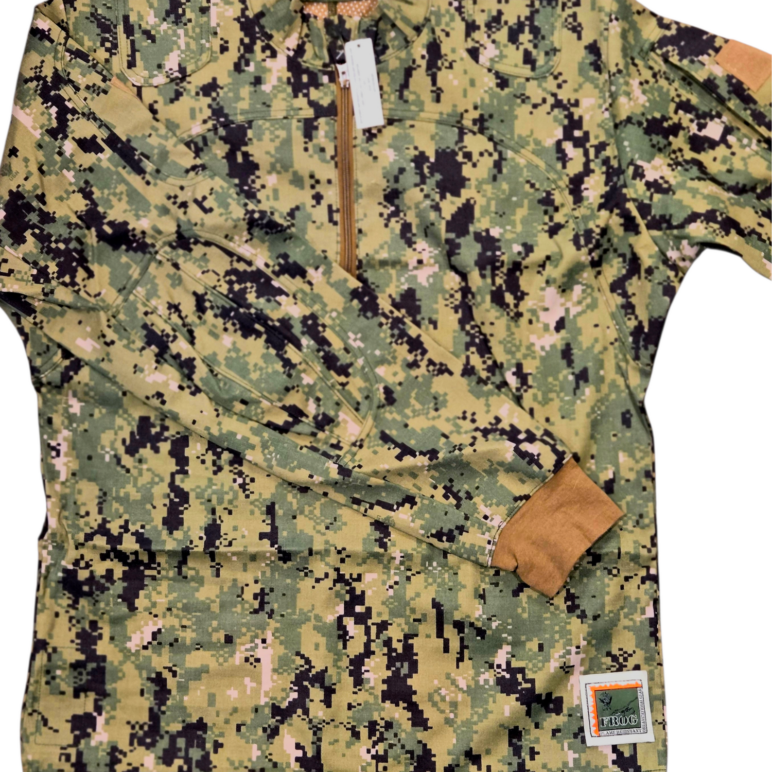 onethiefsurplus Camping & Hiking NWU Type III Inclement Weather Combat Shirt – FIRE RESISTANT AOR2