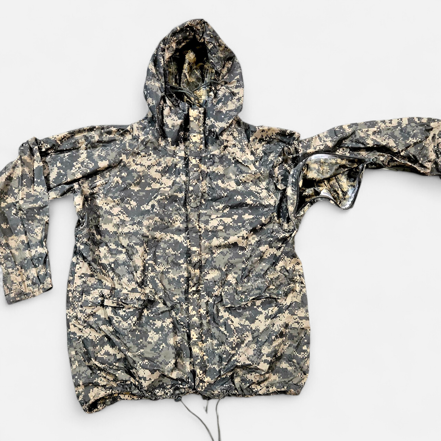 onethiefsurplus Camping & Hiking ORC Industries Improved Rain Parka UCP – USGI Military Waterproof Rain Jacket