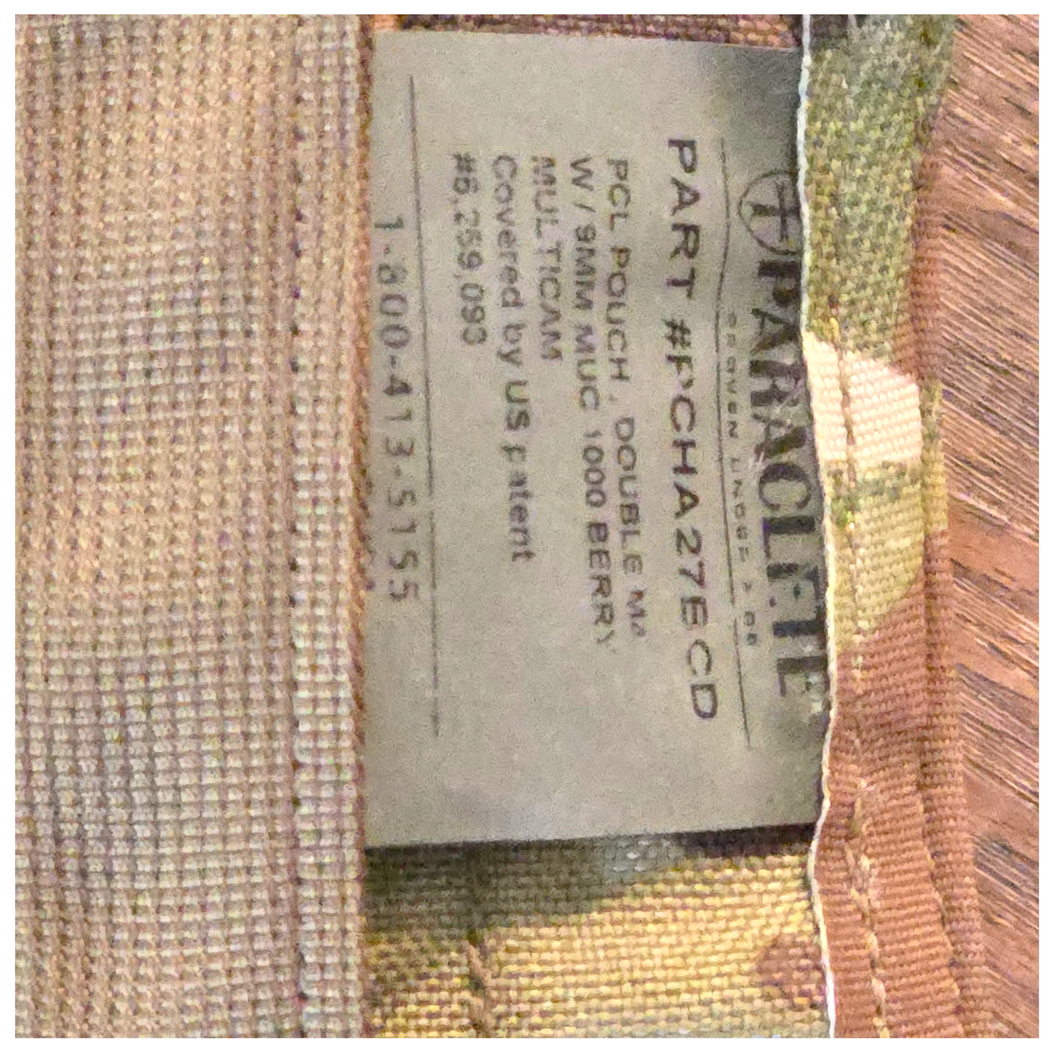 onethiefsurplus Camping & Hiking Paraclete Double M4 Double 9mm Pouch