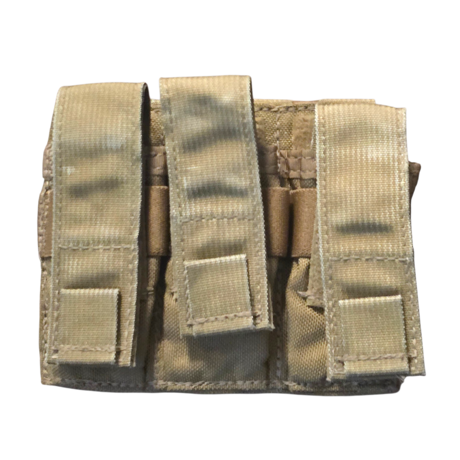 onethiefsurplus Camping & Hiking Spectre Coyote MOLLE Triple Pistol Mag Pouch