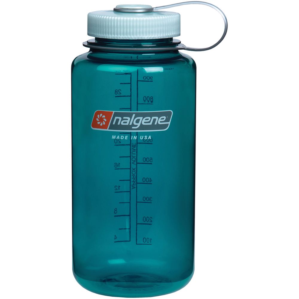 onethiefsurplus Camping & Hiking Trout Green Nalgene Wide Mouth 32oz