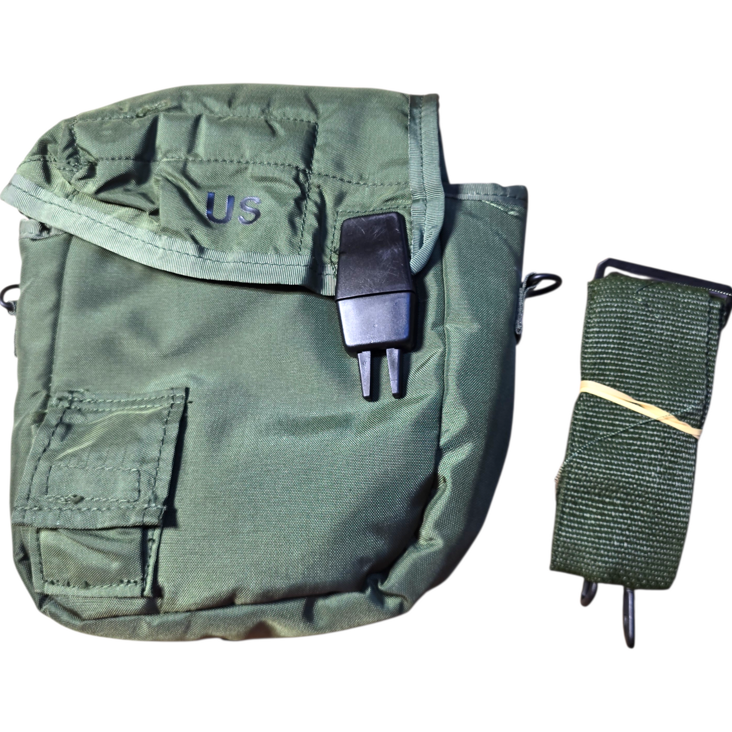 onethiefsurplus Camping & Hiking Two Quart Canteen Cover With Strap