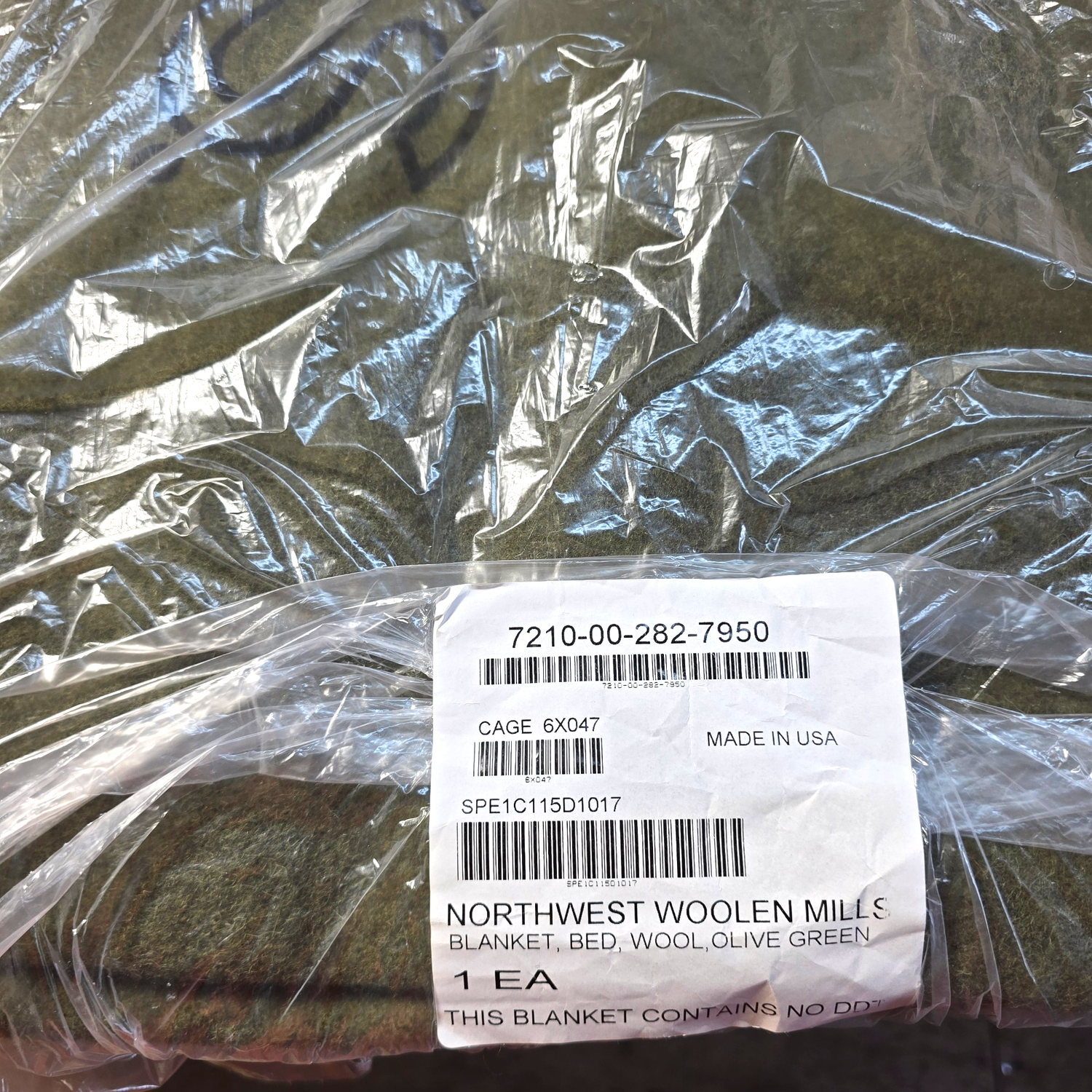 onethiefsurplus Camping & Hiking USGI Wool Blanket