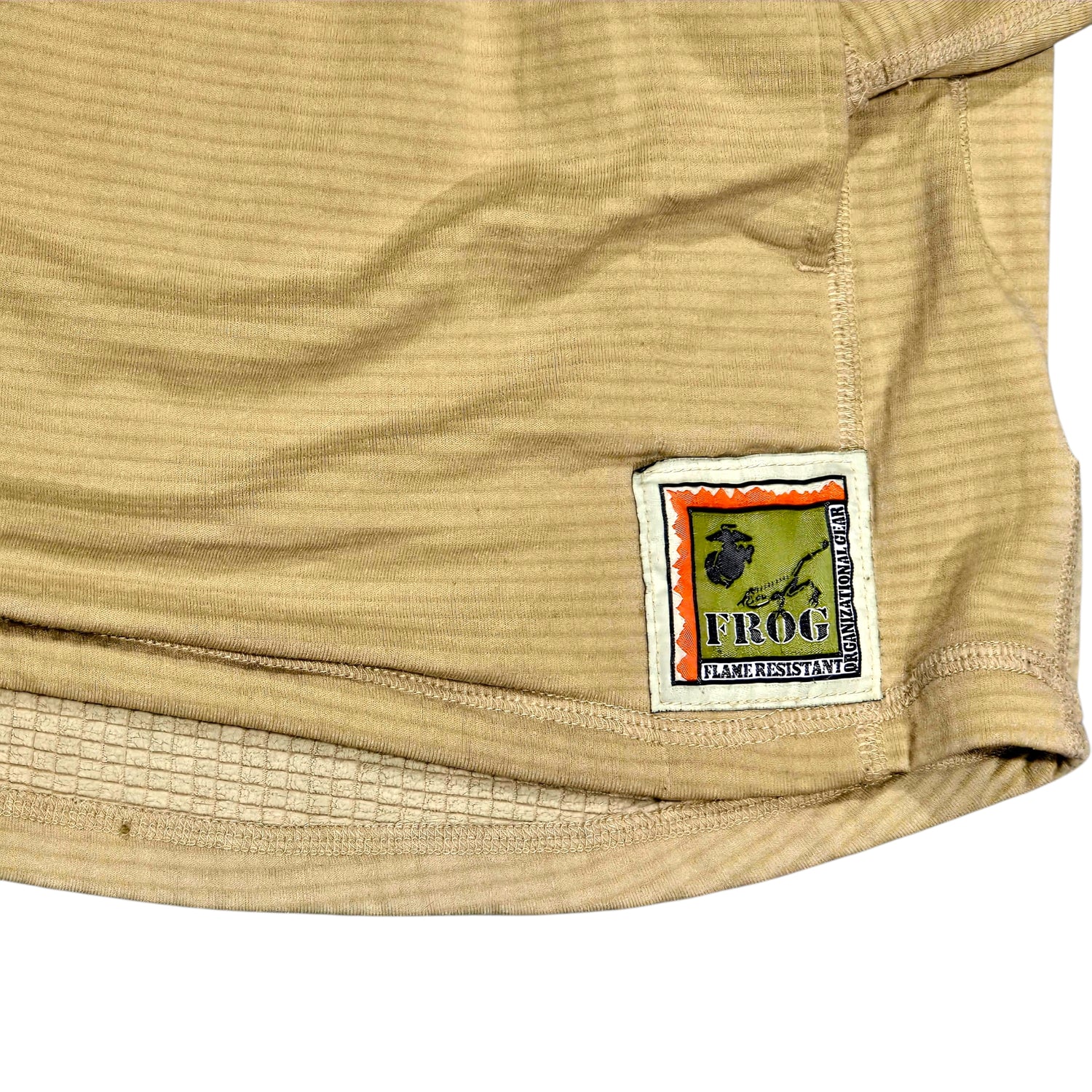 onethiefsurplus Camping & Hiking USMC Tan FROG Grid Fleece Pullover – Genuine USMC Issue