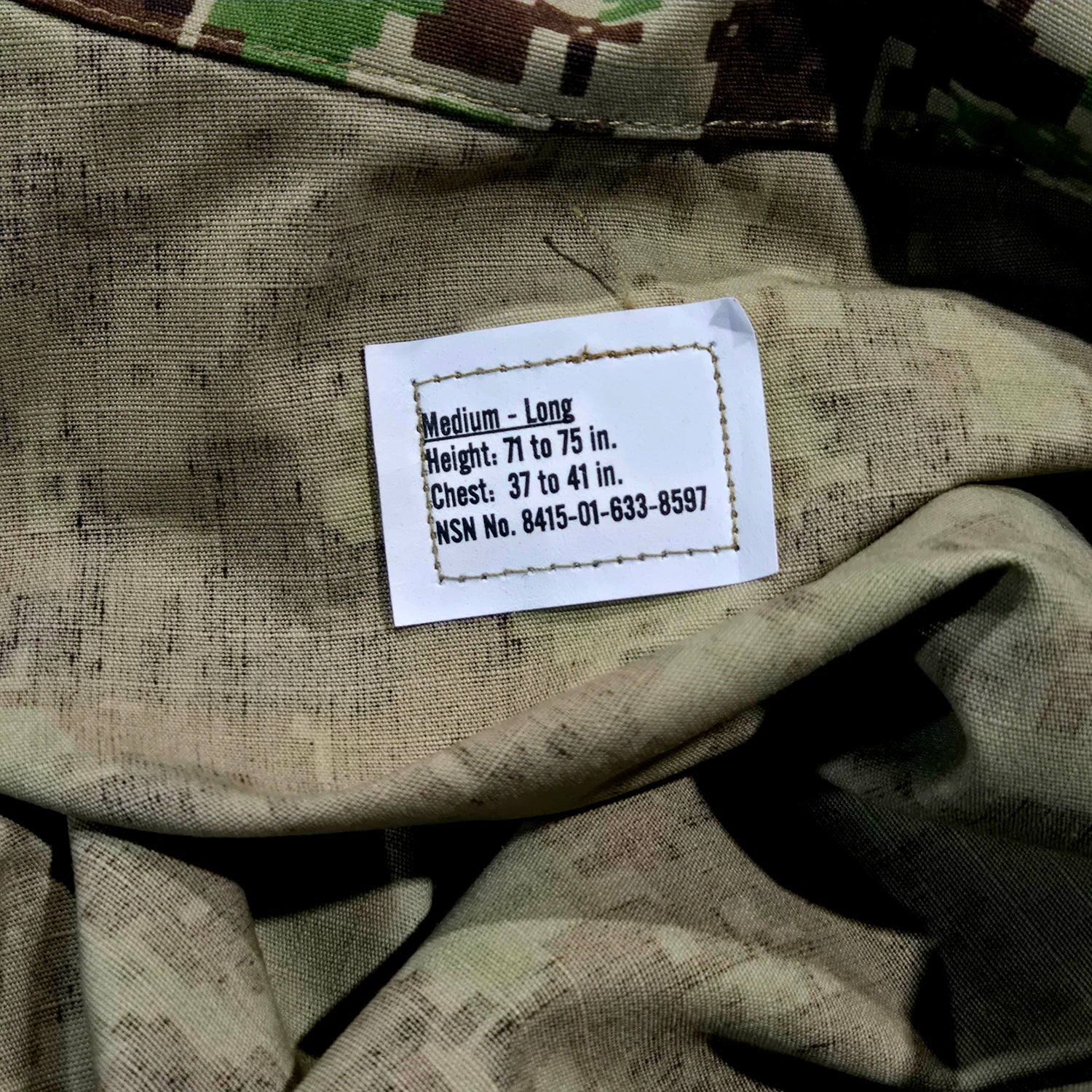 onethiefsurplus Clothing Afghani Special Operations Forces HyperStealth Spec4ce Afghan Forest Field Shirt