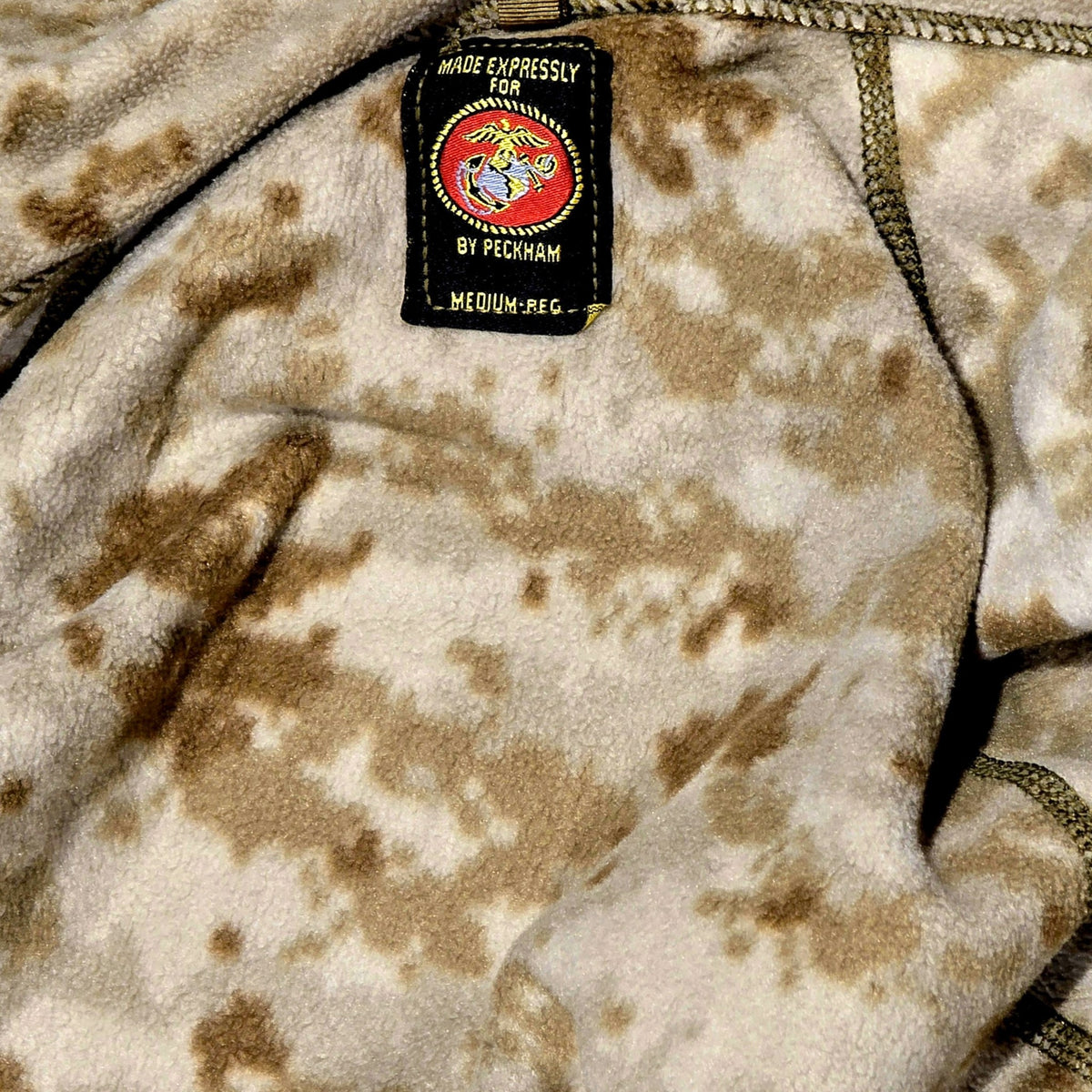 onethiefsurplus Clothing USMC Polartec Wind Pro Desert MARPAT Fleece Jacket
