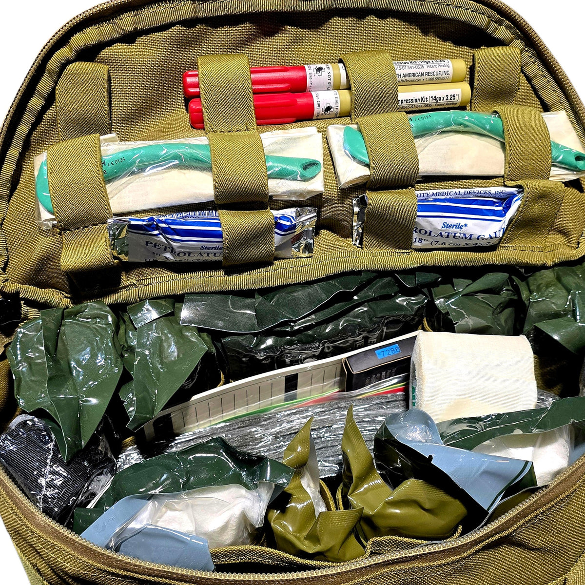 onethiefsurplus gear North American Rescue CCRK Squad Combat Casualty Response Kit – Coyote