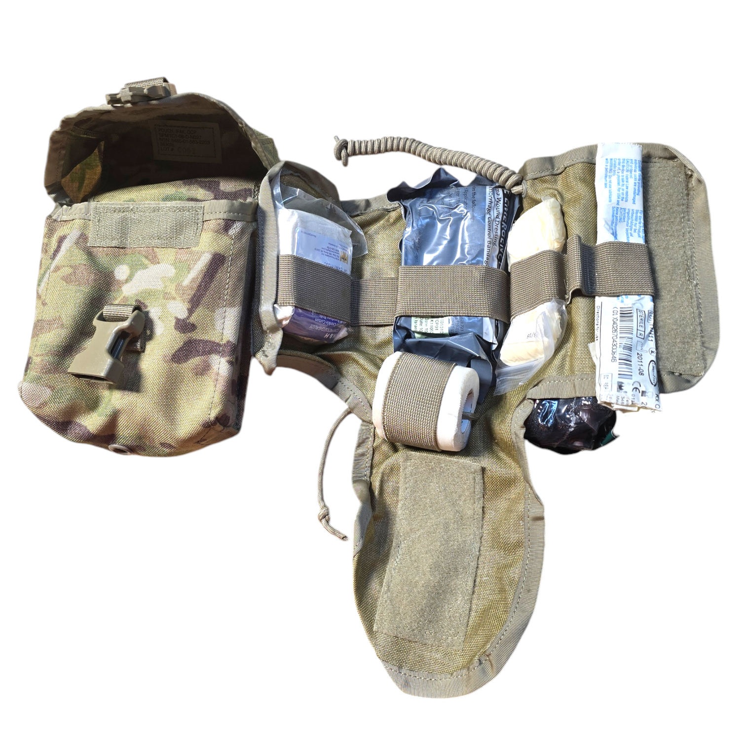 onethiefsurplus IFAK pouch, Insert, and Supplies