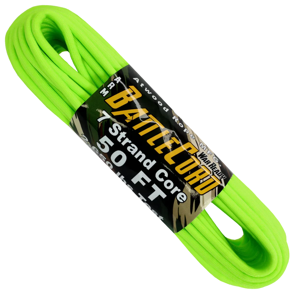 onethiefsurplus Neon Green Atwood Battle Cord