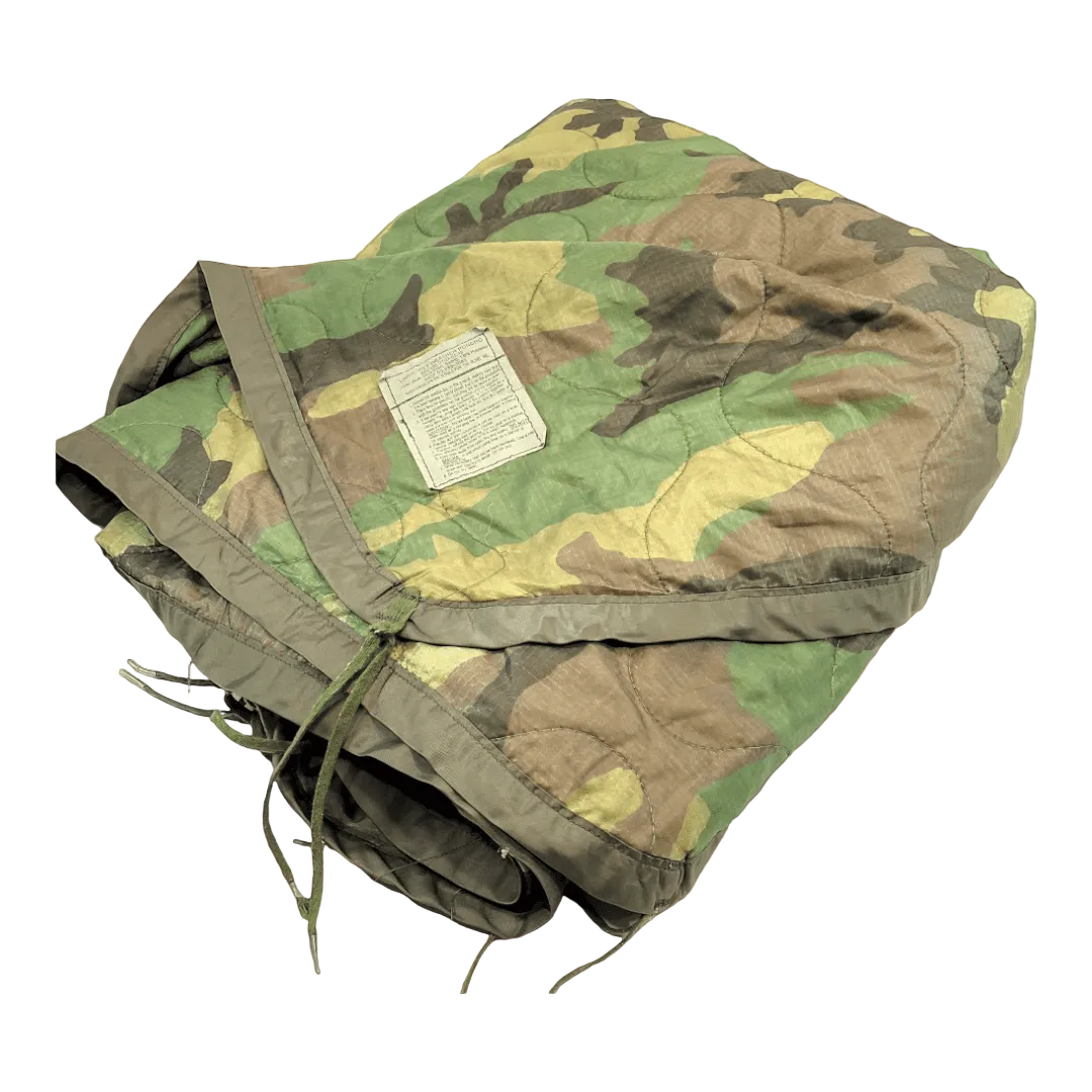 onethiefsurplus Sporting Goods Original Woodland Poncho liners/ Woobies