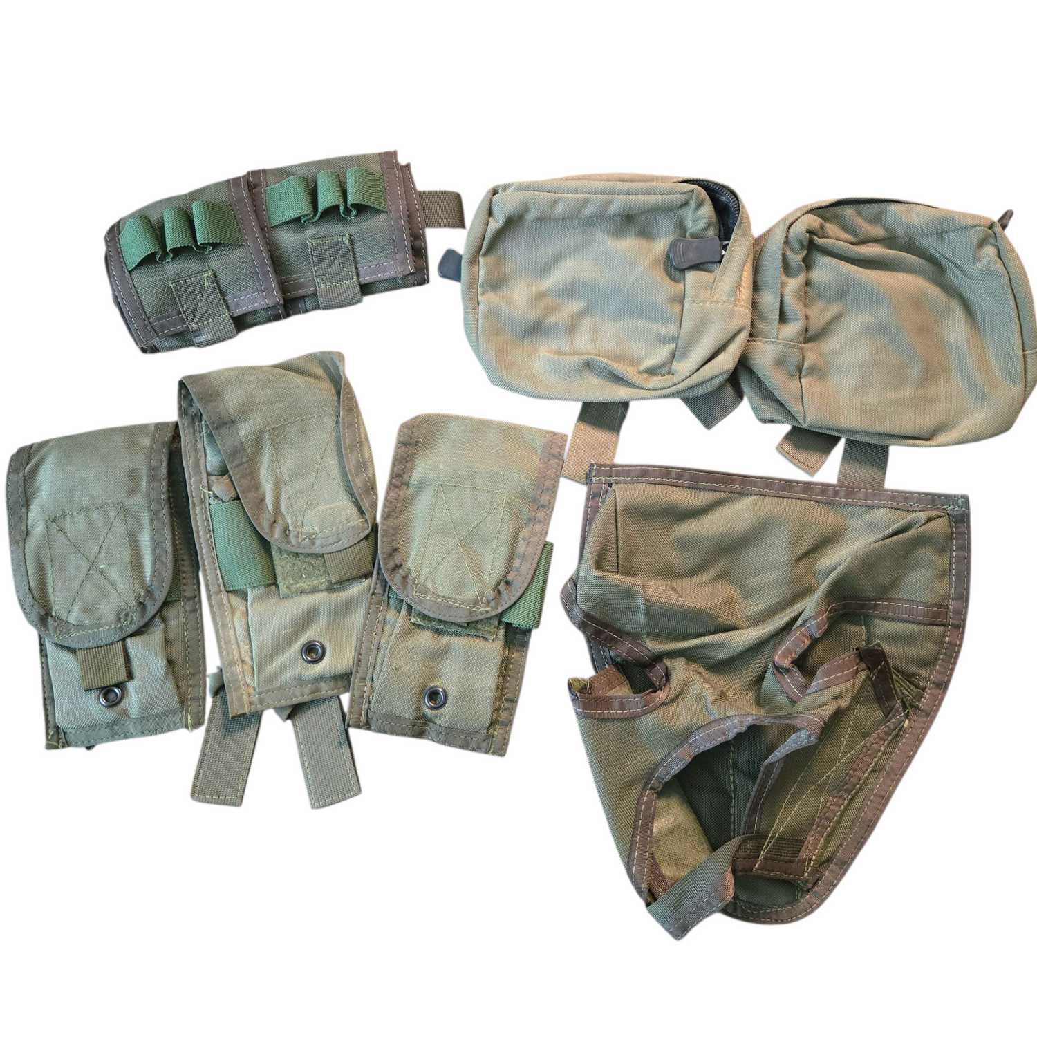 onethiefsurplus Sporting Goods Ranger Green Paraclete RBAV Pouch Set