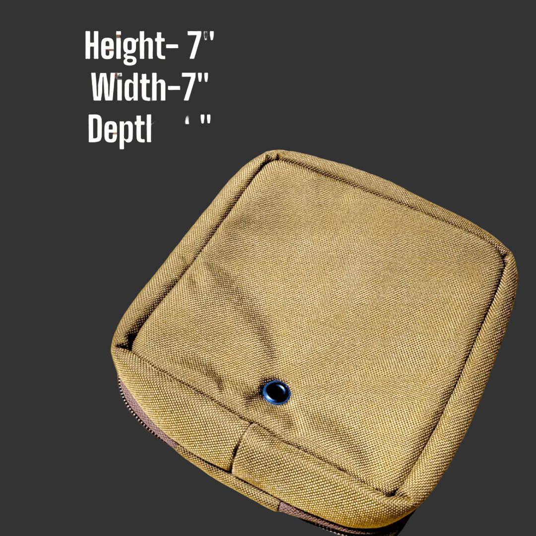 onethiefsurplus Square Coyote General Purpose Pouch