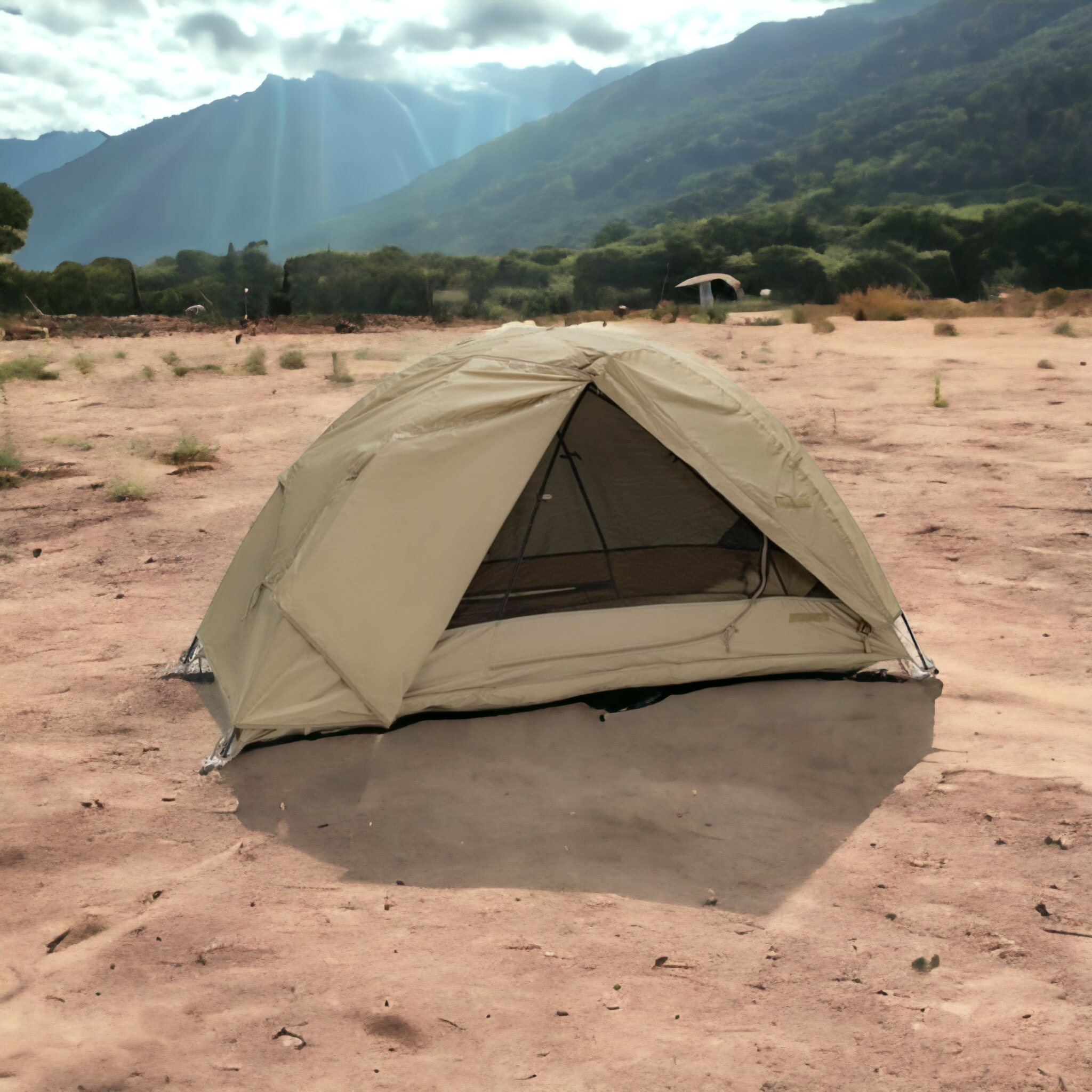TAN LiteFighter Individual Shelter Tent – onethiefsurplus