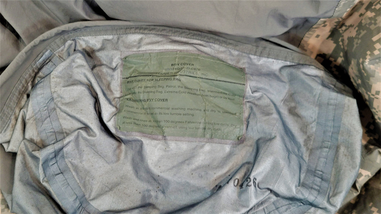onethiefsurplus UCP/ACU Bivy Cover