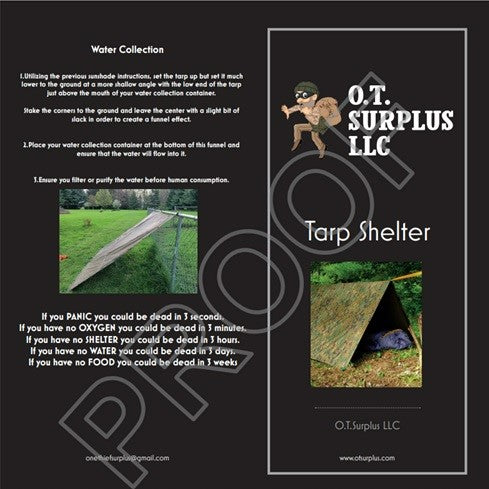 What do we look for in a tarp shelter kit?
