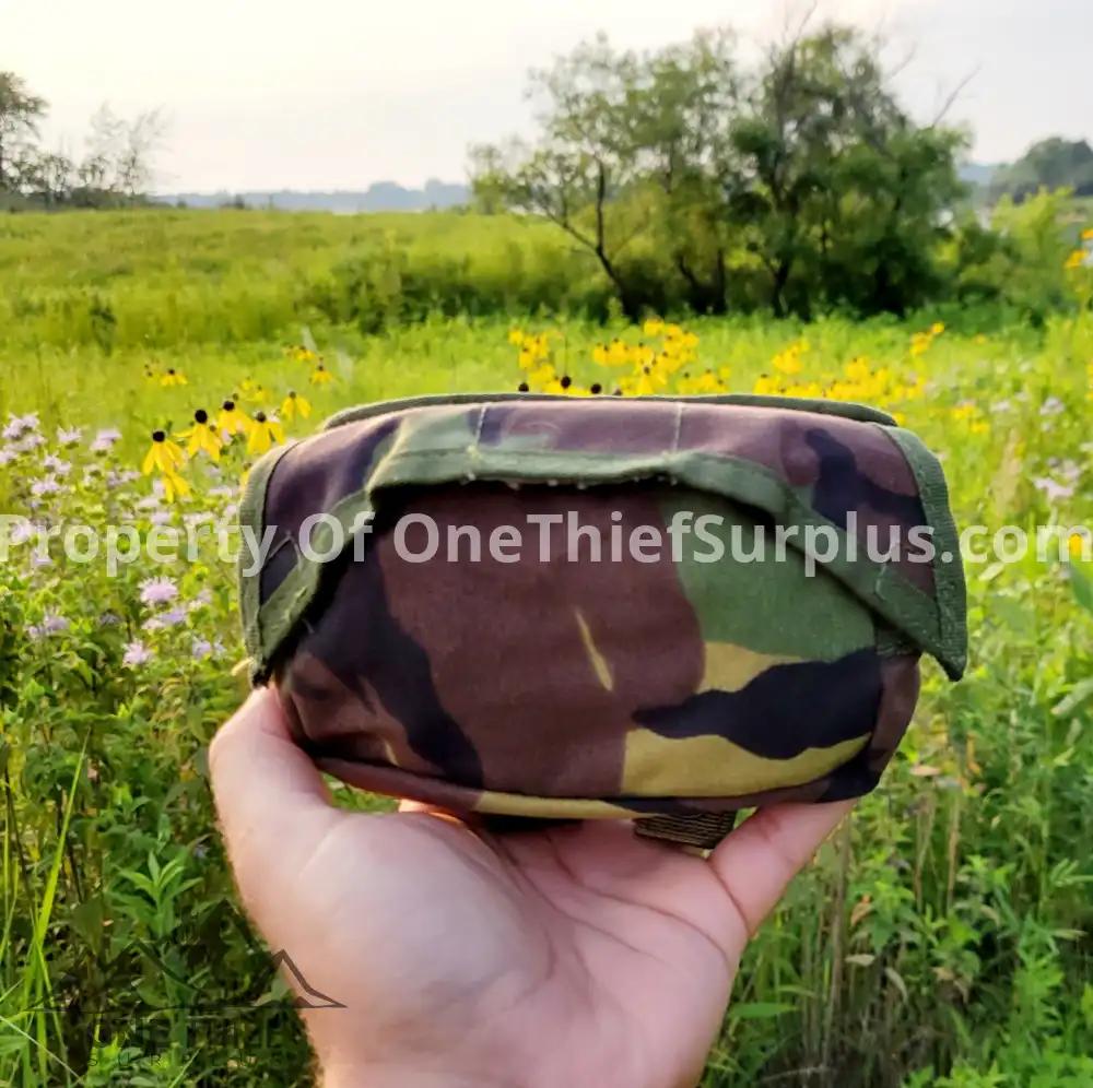 Pouch with background