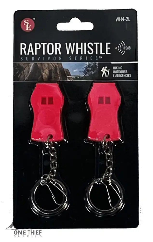 115Db Raptor Whistle (Pair) Sporting Goods