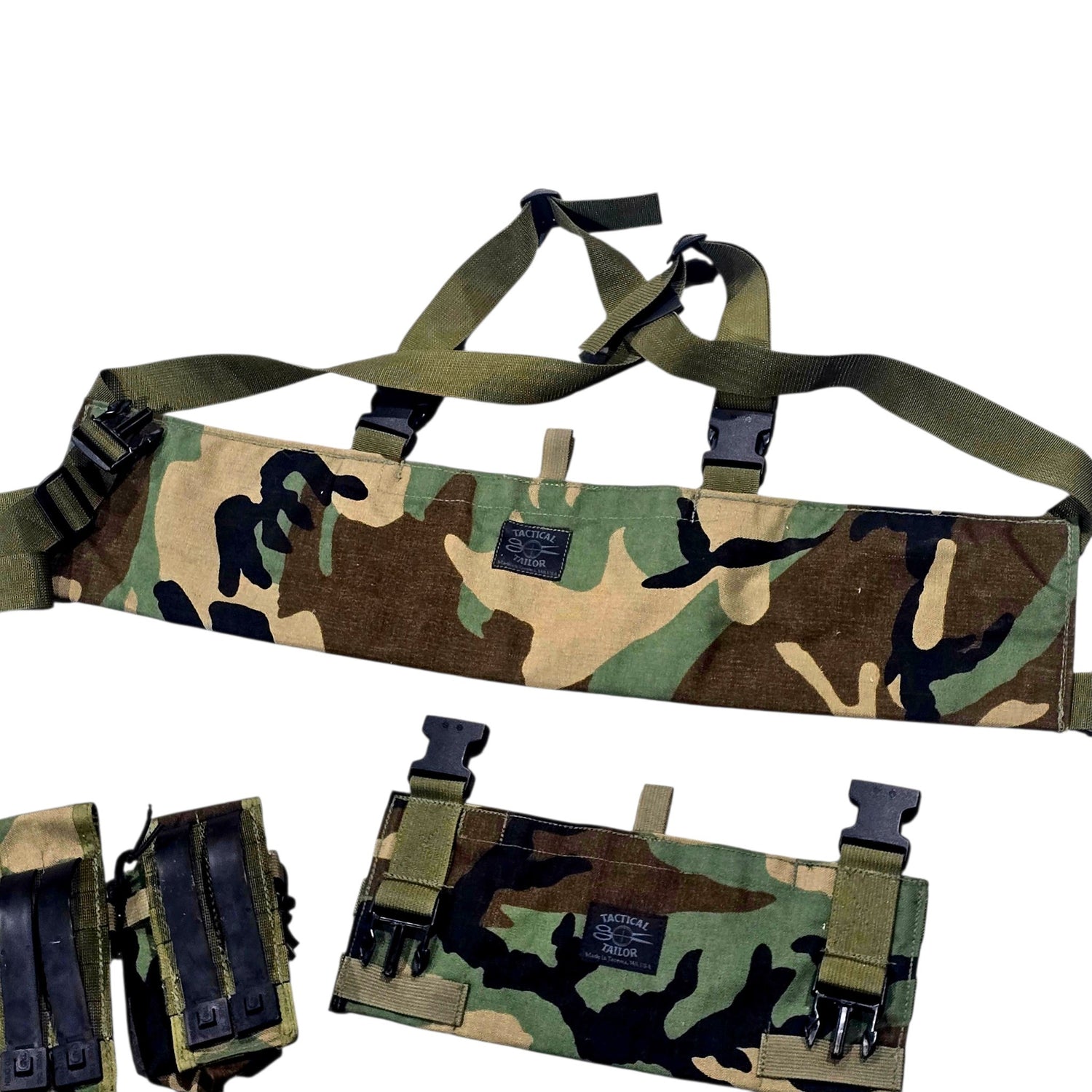 Tactical Tailor Ranger RACK Complete Set – M81 Woodland – New / Collector Grade