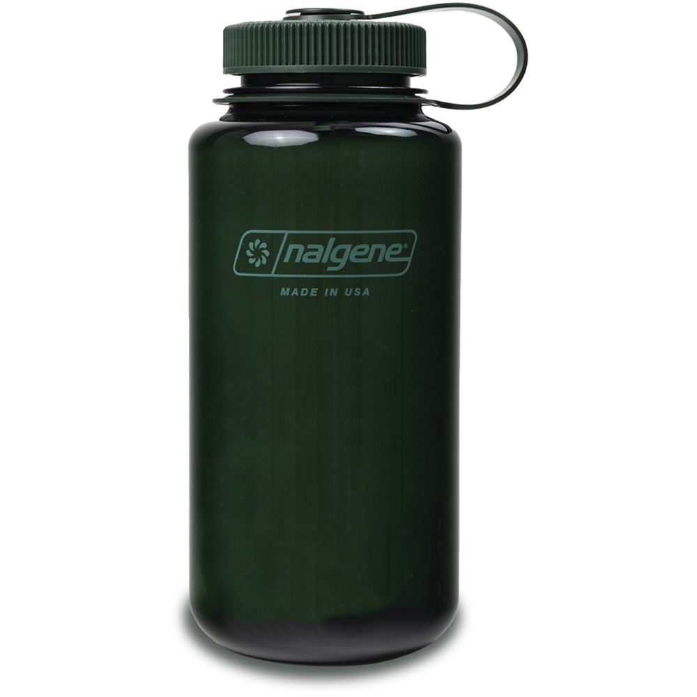 Nalgene Wide Mouth 32Oz Jade Camping & Hiking