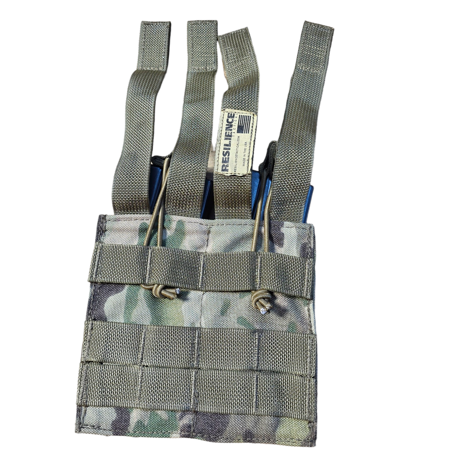 Resilience Tactical Multicam Double Magazine Shingle Camping & Hiking