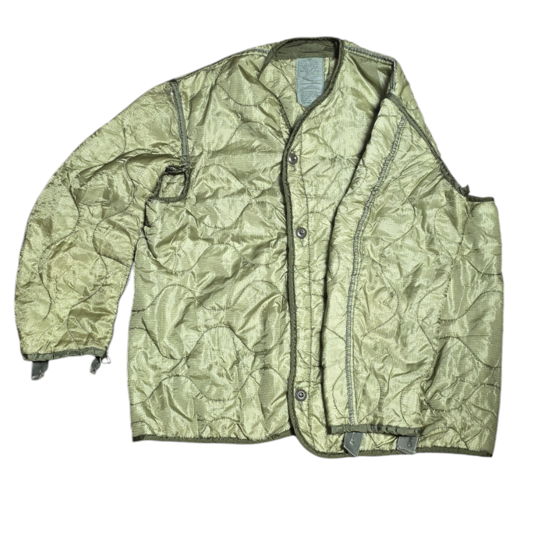 M65 Field Jacket Cold Weather Liner Aka ’The Smoking Jacket’ Camping & Hiking