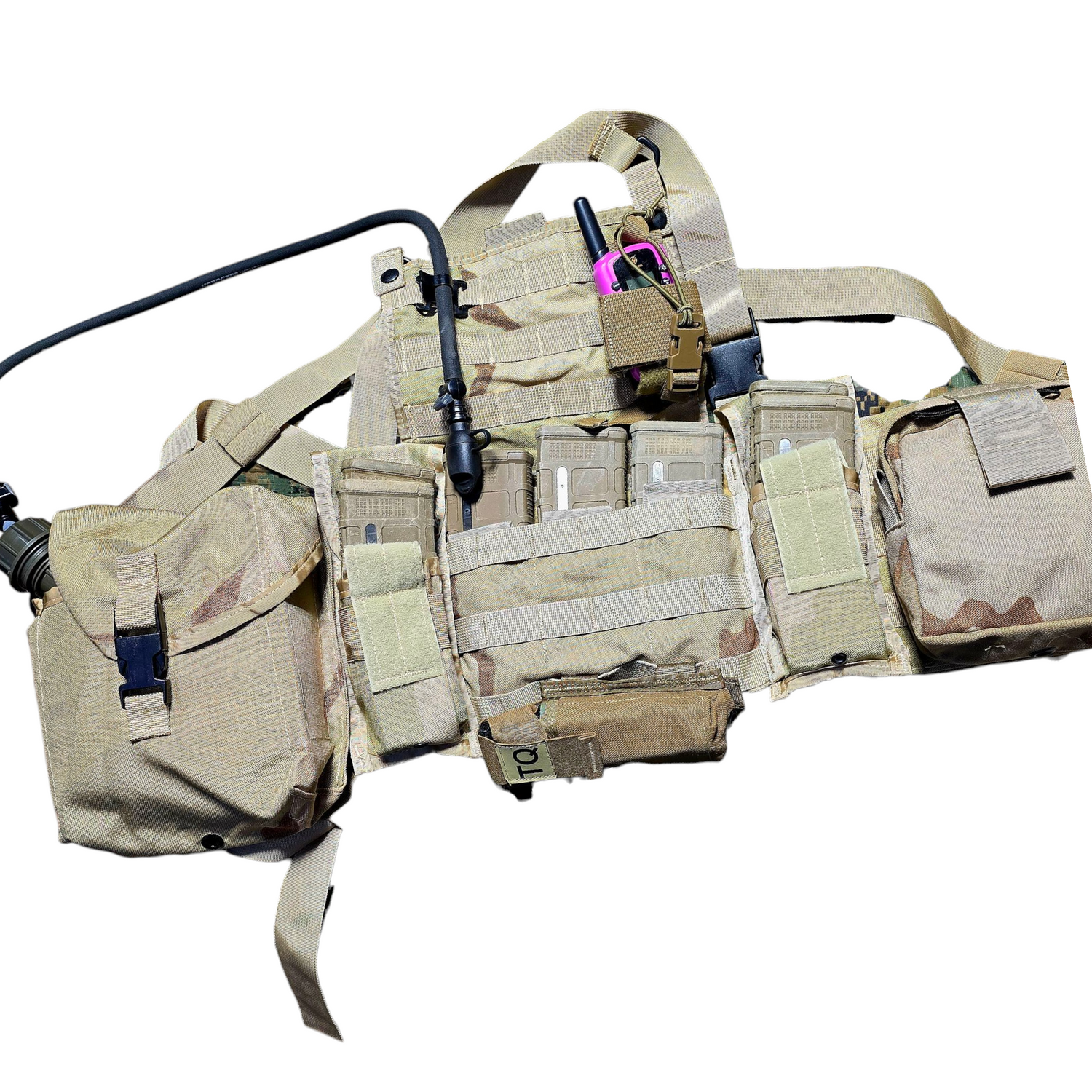 DCU Ranger Assault Carrying Kit (RACK) with pouches