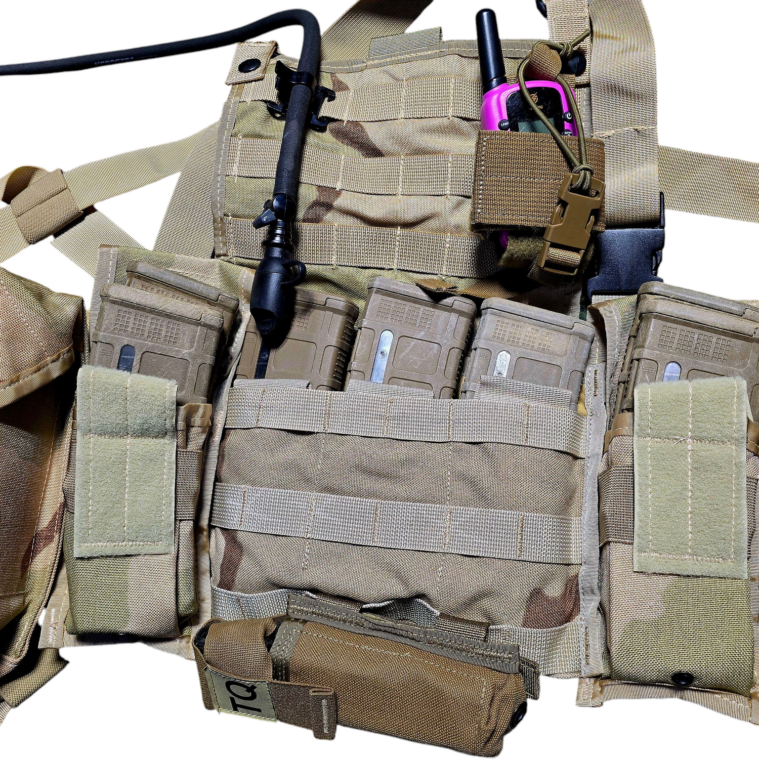 DCU Ranger Assault Carrying Kit (RACK) with pouches