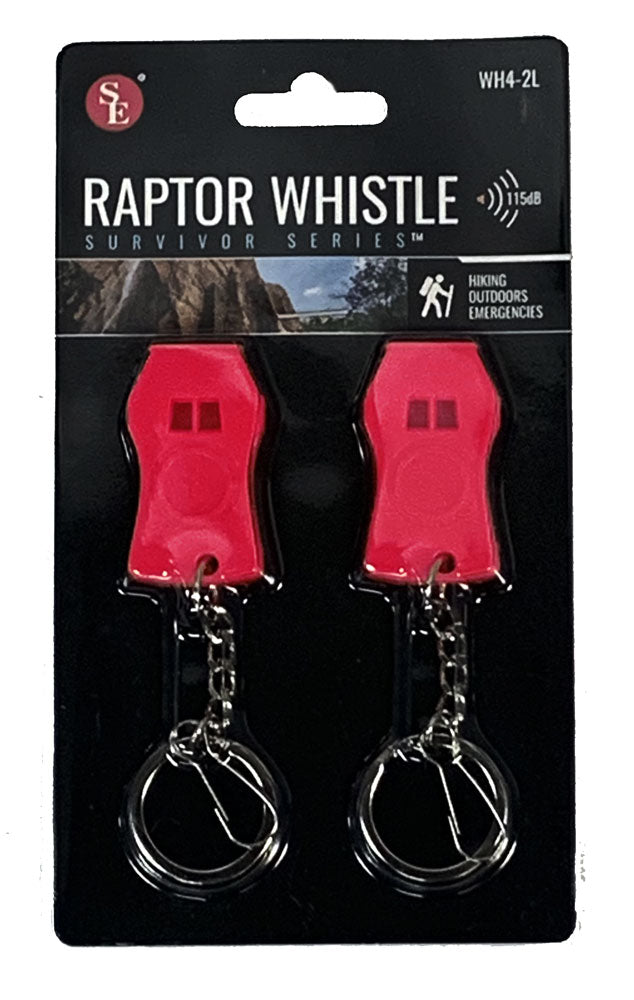 115Db Raptor Whistle (Pair) Sporting Goods