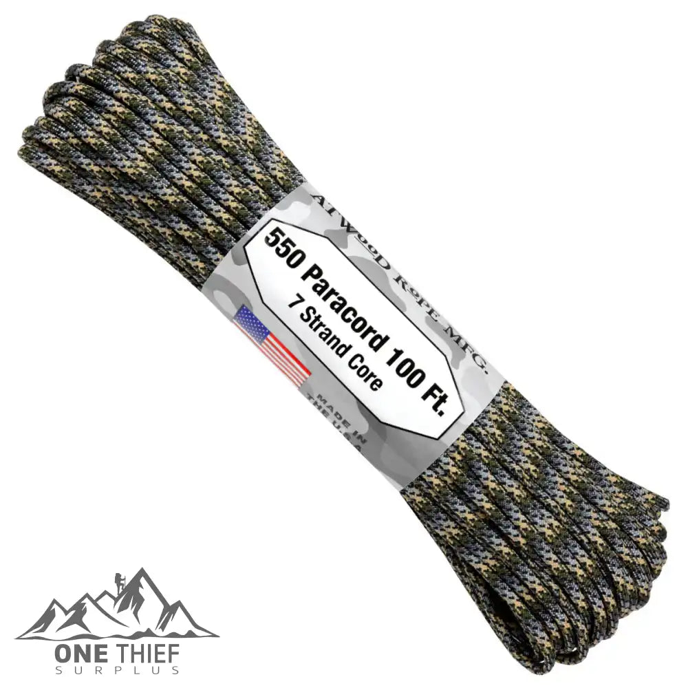 Atwood Rope 550 Paracord Vrd Camping & Hiking