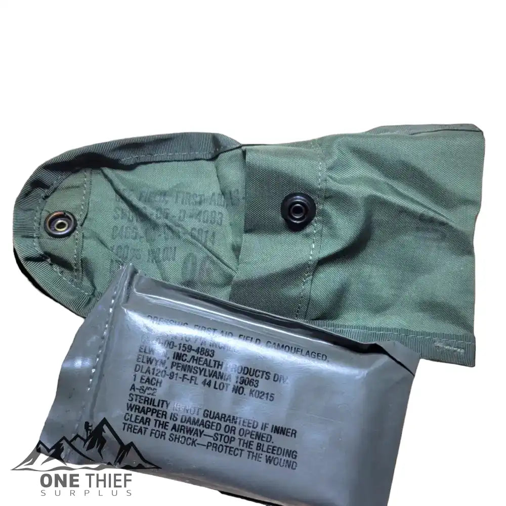 Authentic Usgi Field Dressing/ Compass Pouch