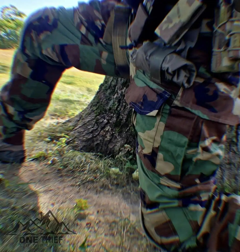 Us belive woodland trousers with knee pads