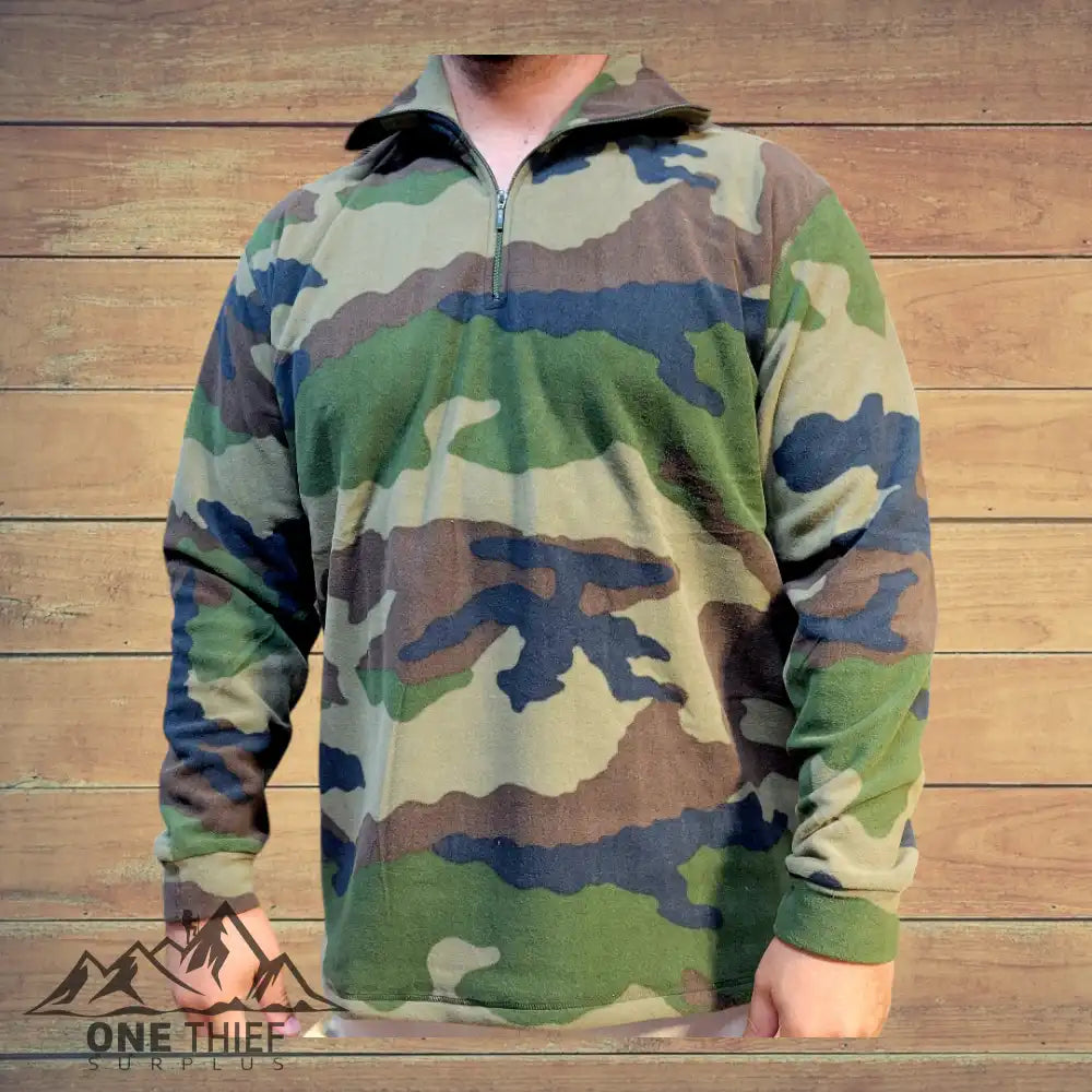 French Cce (Camouflage Central Europe) 1/4 Zip Fleece