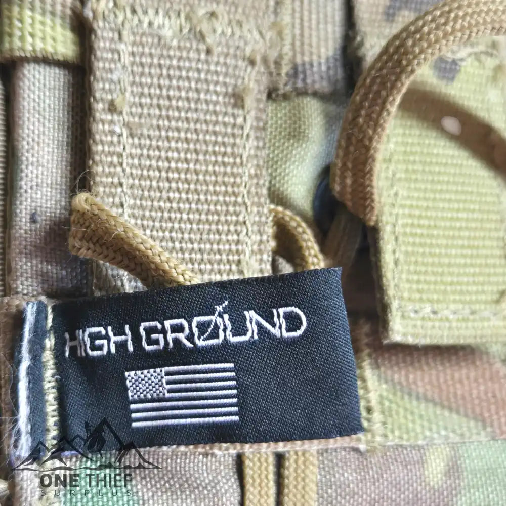 High Ground Gear Single-Hand Drop-Down Prc-163 Pouch Camping & Hiking