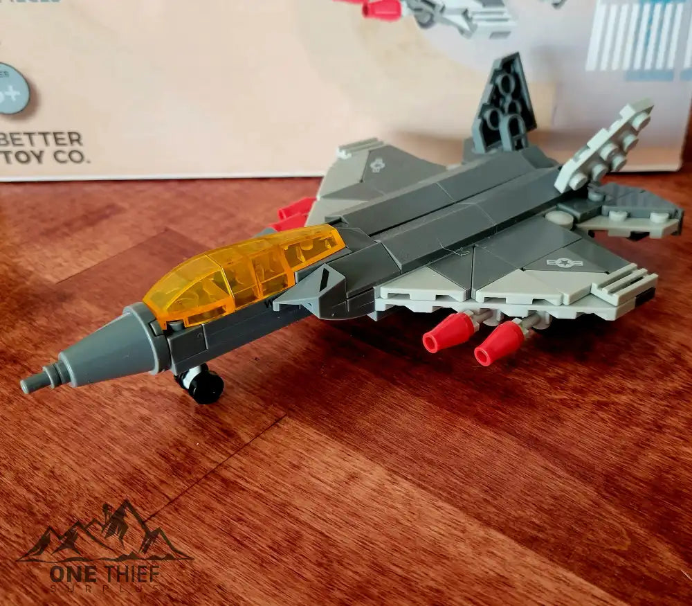 Lego Compatible Military Aircraft Builder Sets (f22 Raptor) –  onethiefsurplus