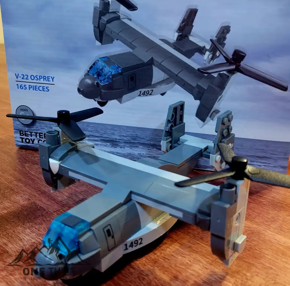 Lego Compatible Military Aircraft Builder Sets (V-22 Osprey)