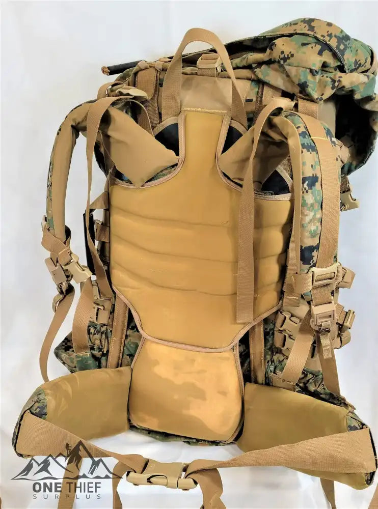 onethiefsurplus Marine Corps Surplus 2nd gen ILBE Main Pack Complete With Lid and Hip Belt