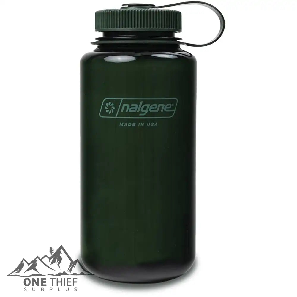 Nalgene Wide Mouth 32Oz Jade Camping & Hiking