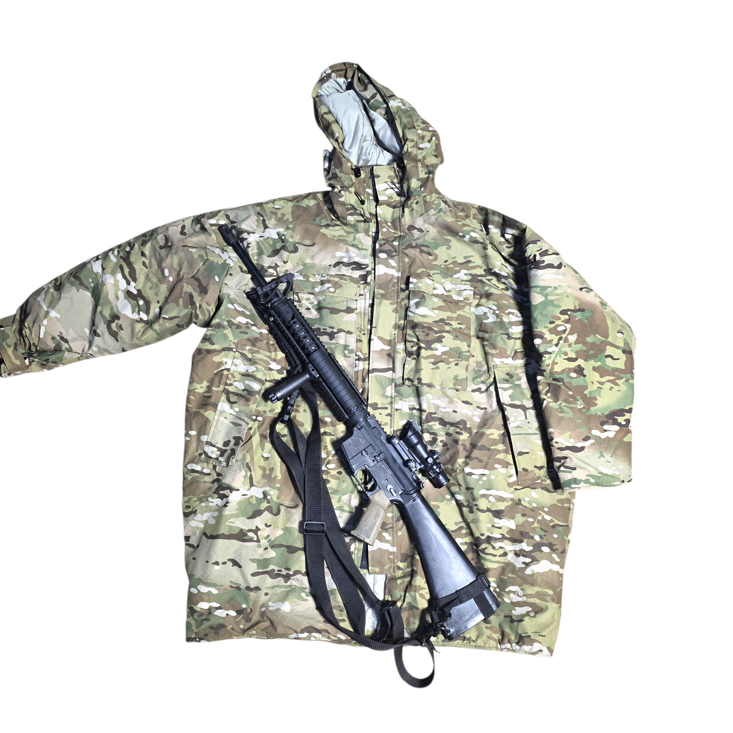 onethiefsurplus Camping & Hiking Army OCP FR ECWCS Aircrew Parka – “Linebacker Jacket”